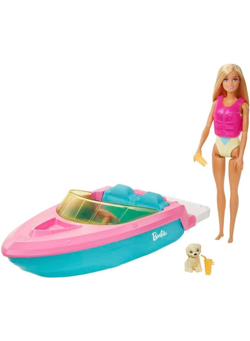 Barbie® Boat with Doll - Image 2